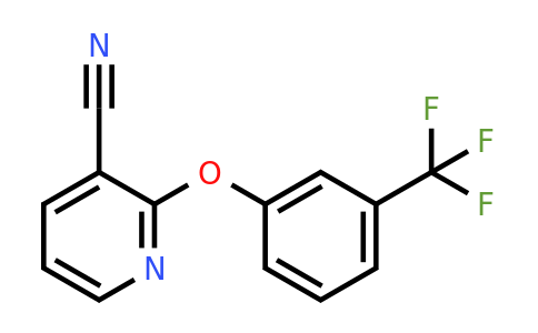 1019119-96-0 | 2-[3-(Trifluoromethyl)phenoxy]pyridine-3-carbonitrile