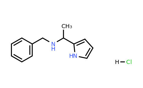 1052415-37-8 | N-Benzyl-1-(1H-pyrrol-2-yl)ethanamine hydrochloride