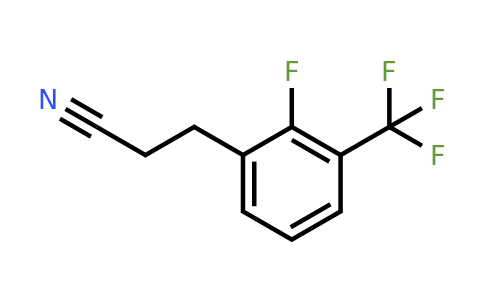 1057676-22-8 | 3-(2-Fluoro-3-(trifluoromethyl)phenyl)propanenitrile