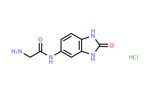 1172261-79-8 | 2-Amino-N-(2-oxo-2,3-dihydro-1H-1,3-benzodiazol-5-yl)acetamide hydrochloride