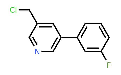 1193203-52-9 | 3-Chloromethyl-5-(3-fluorophenyl)pyridine