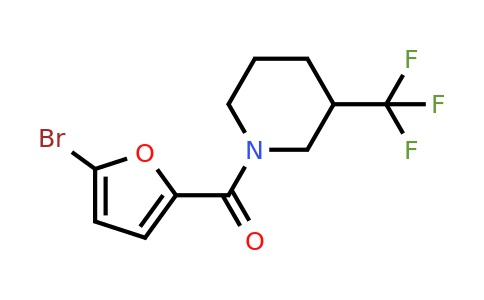 1197784-52-3 | (5-Bromofuran-2-yl)(3-(trifluoromethyl)piperidin-1-yl)methanone