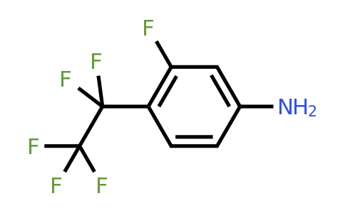 1208078-90-3 | 3-Fluoro-4-pentafluoroethyl-phenylamine