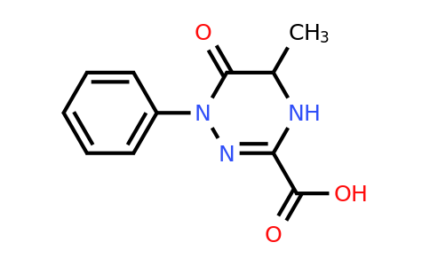 1214640-04-6 | 5-Methyl-6-oxo-1-phenyl-1,4,5,6-tetrahydro-1,2,4-triazine-3-carboxylic acid