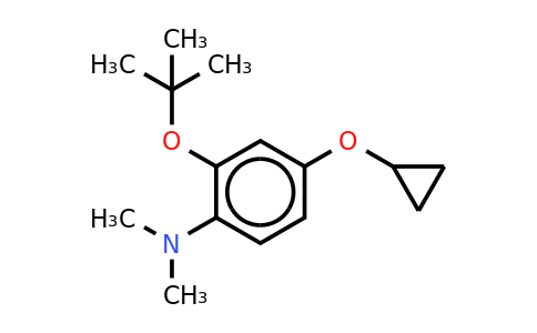 1243281-56-2 | 2-Tert-butoxy-4-cyclopropoxy-N,n-dimethylaniline