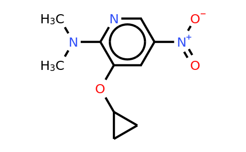 1243281-76-6 | 3-Cyclopropoxy-N,n-dimethyl-5-nitropyridin-2-amine