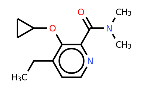 1243288-24-5 | 3-Cyclopropoxy-4-ethyl-N,n-dimethylpicolinamide