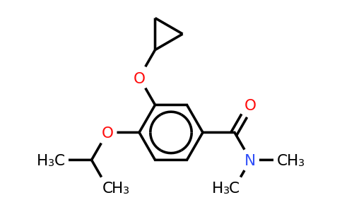 1243312-89-1 | 3-Cyclopropoxy-4-isopropoxy-N,n-dimethylbenzamide