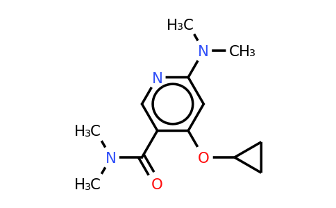 1243316-79-1 | 4-Cyclopropoxy-6-(dimethylamino)-N,n-dimethylnicotinamide