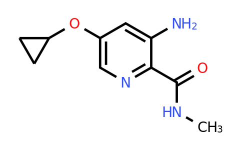 1243317-80-7 | 3-Amino-5-cyclopropoxy-N-methylpicolinamide