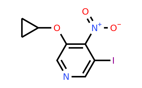 1243319-23-4 | 3-Cyclopropoxy-5-iodo-4-nitropyridine