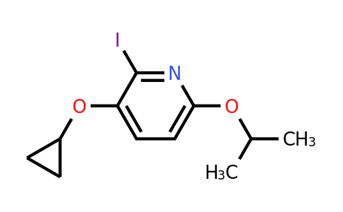 1243328-89-3 | 3-Cyclopropoxy-2-iodo-6-isopropoxypyridine