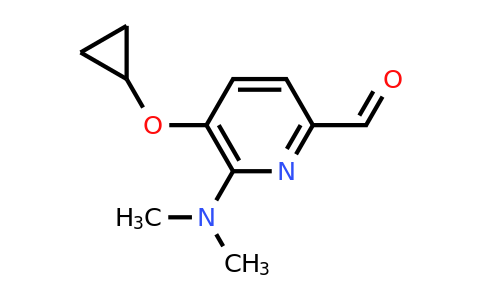 1243329-88-5 | 5-Cyclopropoxy-6-(dimethylamino)picolinaldehyde