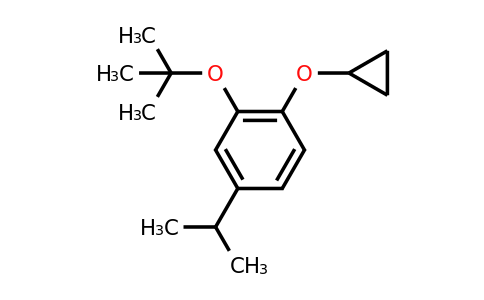 1243347-17-2 | 2-Tert-butoxy-1-cyclopropoxy-4-isopropylbenzene