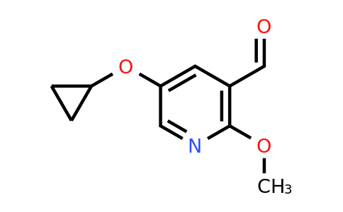 1243348-94-8 | 5-Cyclopropoxy-2-methoxynicotinaldehyde