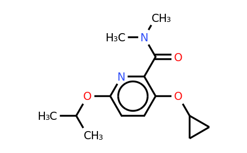 1243352-53-5 | 3-Cyclopropoxy-6-isopropoxy-N,n-dimethylpicolinamide