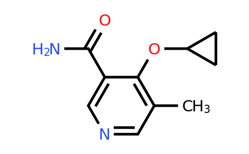 1243355-23-8 | 4-Cyclopropoxy-5-methylnicotinamide