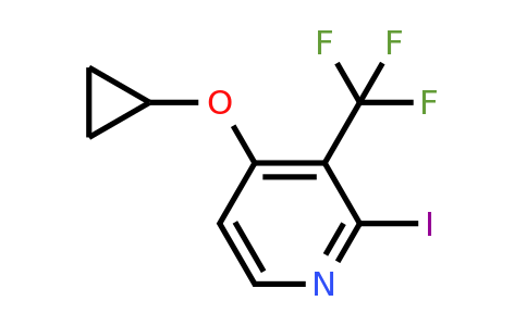 1243357-41-6 | 4-Cyclopropoxy-2-iodo-3-(trifluoromethyl)pyridine