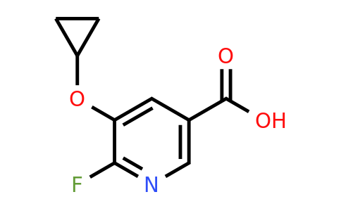 1243359-11-6 | 5-Cyclopropoxy-6-fluoronicotinic acid