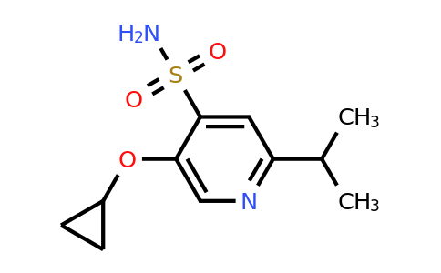 1243370-98-0 | 5-Cyclopropoxy-2-isopropylpyridine-4-sulfonamide