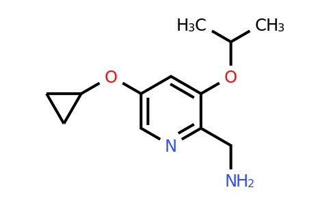 1243375-84-9 | (5-Cyclopropoxy-3-isopropoxypyridin-2-YL)methanamine