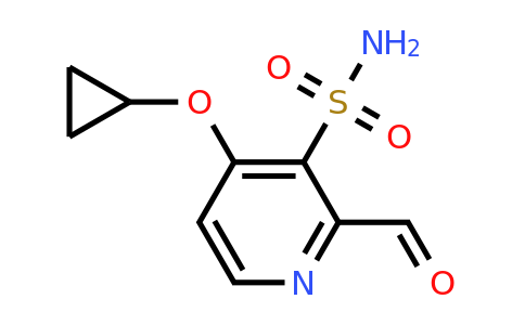 1243380-90-6 | 4-Cyclopropoxy-2-formylpyridine-3-sulfonamide