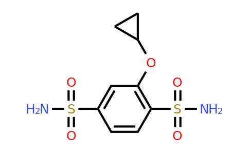 1243383-78-9 | 2-Cyclopropoxybenzene-1,4-disulfonamide