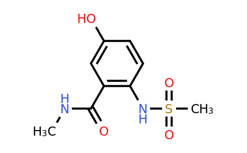 1243391-88-9 | 5-Hydroxy-N-methyl-2-(methylsulfonamido)benzamide