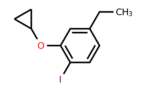 1243392-67-7 | 2-Cyclopropoxy-4-ethyl-1-iodobenzene