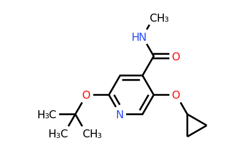 1243401-26-4 | 2-Tert-butoxy-5-cyclopropoxy-N-methylisonicotinamide