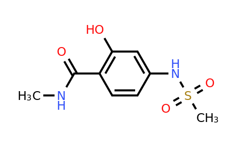 1243402-24-5 | 2-Hydroxy-N-methyl-4-(methylsulfonamido)benzamide