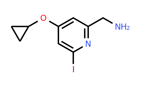 1243407-06-8 | (4-Cyclopropoxy-6-iodopyridin-2-YL)methanamine