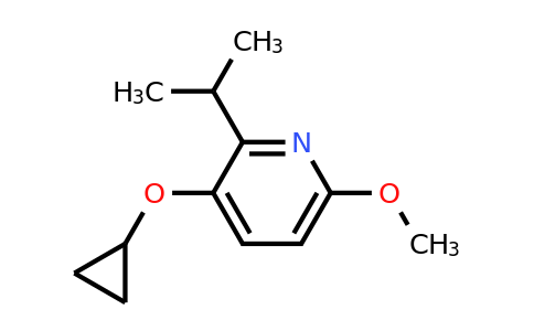 1243407-13-7 | 3-Cyclopropoxy-2-isopropyl-6-methoxypyridine