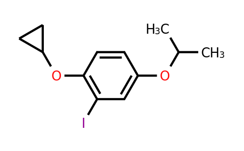 1243447-25-7 | 1-Cyclopropoxy-2-iodo-4-isopropoxybenzene