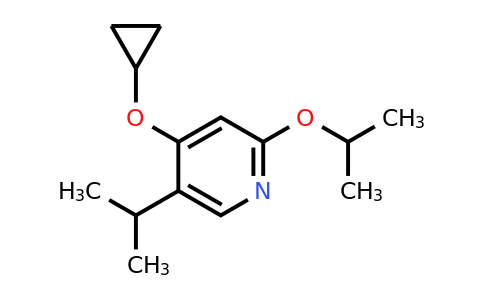 1243447-31-5 | 4-Cyclopropoxy-2-isopropoxy-5-isopropylpyridine