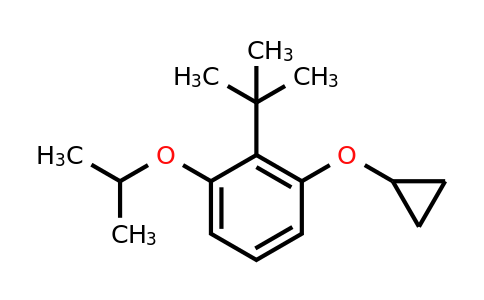 1243447-35-9 | 2-Tert-butyl-1-cyclopropoxy-3-isopropoxybenzene