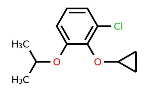 1243447-45-1 | 1-Chloro-2-cyclopropoxy-3-isopropoxybenzene