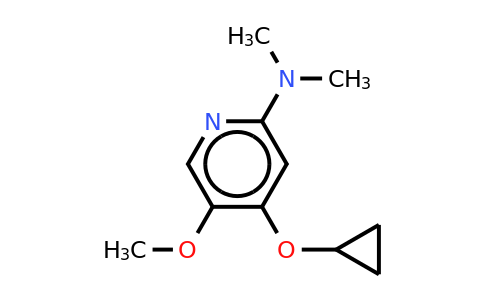 1243449-43-5 | 4-Cyclopropoxy-5-methoxy-N,n-dimethylpyridin-2-amine