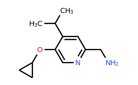 1243460-59-4 | (5-Cyclopropoxy-4-isopropylpyridin-2-YL)methanamine