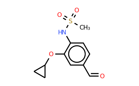 1243461-35-9 | N-(2-cyclopropoxy-4-formylphenyl)methanesulfonamide