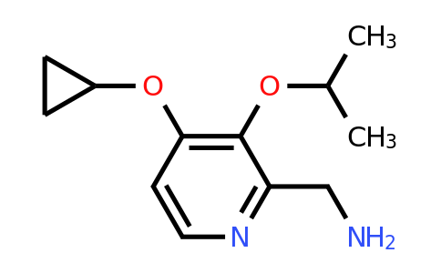 1243466-93-4 | (4-Cyclopropoxy-3-isopropoxypyridin-2-YL)methanamine