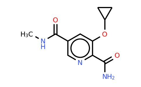 1243468-11-2 | 3-Cyclopropoxy-N5-methylpyridine-2,5-dicarboxamide