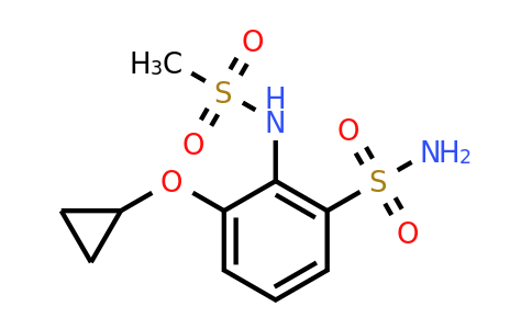 1243471-38-6 | 3-Cyclopropoxy-2-(methylsulfonamido)benzenesulfonamide