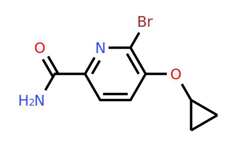 1243480-23-0 | 6-Bromo-5-cyclopropoxypicolinamide