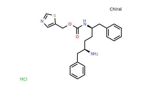 1247119-33-0 | 1,3-thiazol-5-ylmethyl N-[(2R,5R)-5-amino-1,6-diphenylhexan-2-yl]carbamate,hydrochloride