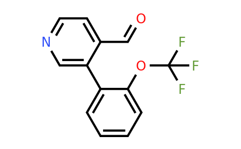 1258614-93-5 | 3-(2-(Trifluoromethoxy)phenyl)isonicotinaldehyde