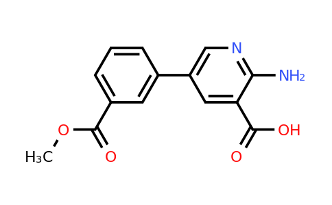 1258622-22-8 | 2-Amino-5-(3-methoxycarbonylphenyl)nicotinic acid