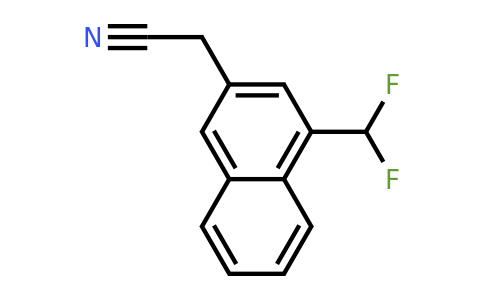 1261456-58-9 | 1-(Difluoromethyl)naphthalene-3-acetonitrile