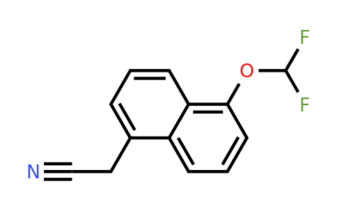 1261682-84-1 | 1-(Difluoromethoxy)naphthalene-5-acetonitrile