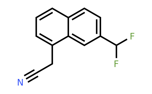 1261770-37-9 | 2-(Difluoromethyl)naphthalene-8-acetonitrile